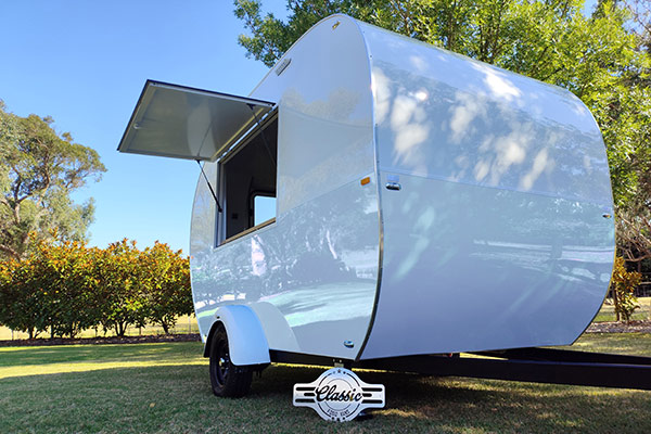 White (Vinyl Wrap) Classic Food Van